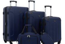 【折后$86.72 包邮】Travelers Club 旅行行李箱5件套