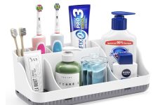 【折后$9.99 Prime包邮】水池台面收纳架