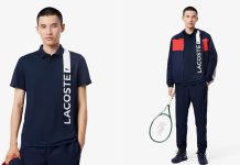 父亲节好礼!【折后$48.99 包邮】Lacoste 男士Ultra Dry印花运动 Polo衫 多色选