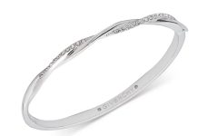 【折后$36 包邮】Givenchy Pavé Twist时尚手镯