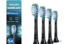 【折后$26.59 Prime包邮】Philips Sonicare C3 官方原装替换牙刷头 4个!