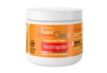 【折后$5.04 Prime包邮】Neutrogena 露得清2%水杨酸祛痘洁肤棉片 60片装