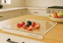 【折后$9.34 Prime包邮】带柜台边缘 亚克力砧板