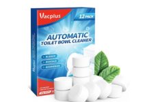 【折后$3.82 Prime包邮】Vacplus 洁厕块马桶清洁片 12粒装