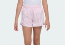 白菜价!【折后$7.5 包邮】adidas 儿童松紧腰织物短裤