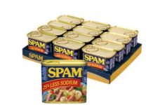 【折后$28.47 Prime包邮】SPAM 低钠午餐肉 12oz×12罐装