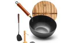 【折后$45.89 包邮】WANGYUANJI王源吉 纯铁大肚小炒锅 8.7″