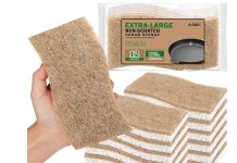 【折后$5.99 Prime包邮】超大号防剐 不伤锅清洁海绵 12个