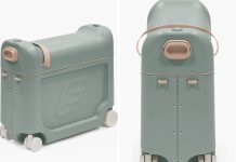带娃出行超轻松!【折后$169.15 包邮】Stokke JetKids BedBox 儿童可坐可睡行李箱!