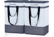 【折后$9.99 Prime包邮】可折叠洗衣篮 脏衣篓 78L/2个