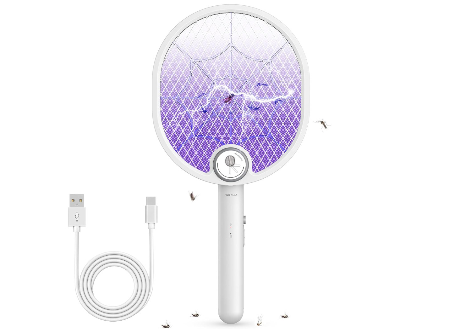 折后$8.39 Prime包邮】可折叠电蚊拍| 剁手