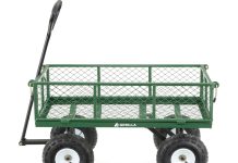 【折后$67.44 包邮】Gorilla 金属花园小拖车 承重400磅!