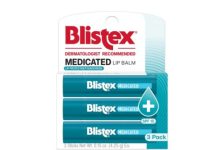 【折后$3.99 Prime包邮】Blistex 药用润唇膏 三支装