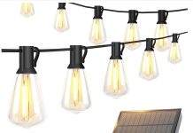 【折后$17.47 Prime包邮】太阳能户外串灯 60ft