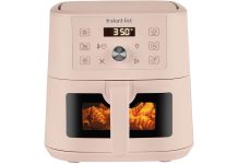 好粉嫩啊!【折后$64.99 包邮】Instant Pot VORTEX 六合一空气炸锅 4QT