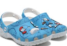 【折后$26.94 包邮】Crocs Smurfs Classic Clog蓝精灵儿童洞洞鞋