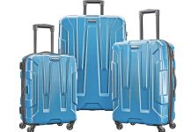 史低!【折后$140.43包邮】Samsonite Centric 可扩展硬壳行李箱三件套!