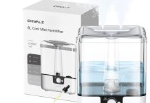 过敏季必备!【折后$24.56 Prime包邮】超声波大容量加湿器 6L