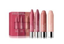 8.5折+送价值$123豪华6件套!【折后$42.5 包邮】Clinique 倩碧唇颊妆棒礼盒 4件套