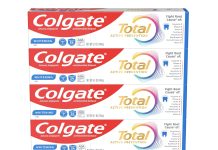 【折后$8.89 Prime包邮】 Colgate Total Plaque Pro 高露洁美白牙膏 四支装!