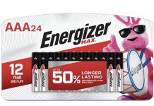 【折后$9.99 Prime包邮】Energizer MAX AAA碱性电池 24节装!