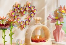 【折后$9.99 Prime包邮】女孩DIY花束手作套装