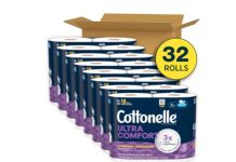 【折后$22.61 Prime包邮】Cottonelle Ultra Comfort 超柔卷纸2层32大卷装