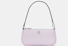 【折后$43.87】Kate Spade Kayla 甜美精致腋下包/手提包 紫色