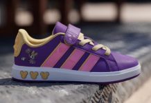 【折后$33.75 包邮】 Adidas ✖️ Disney 米妮迷你联名板鞋