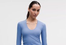 升级版自带胸垫!【折后低至$49 包邮】Lululemon All It Takes V领短袖/长袖T恤 多色选