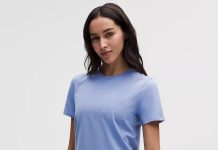 【折后$34 包邮】Lululemon Love Curved-Hem休闲舒适短袖 多色选