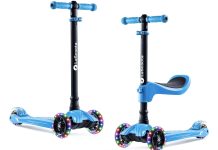 【折后$23.85 Prime包邮】二合一儿童滑板车!