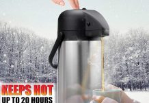 Prime会员专属价!【折后$19.79 Prime包邮】长效保温真空咖啡壶 3L