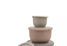 【折后$11.2】Art & Cook 圆形收纳碗带盖8件套 四色选