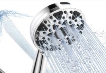 【折后$19.92 Prime包邮】多功能淋浴喷头花洒!