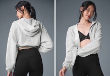 【折后$82.6 包邮】Alo Sweet Escape 拉链连帽卫衣 多色选