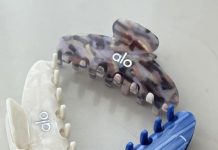 肯豆同款好看!【折后$26 包邮】Alo Yoga 鲨鱼发夹 多色选