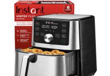 比黑五价低!【折后$69.99 包邮】Instant Pot Vortex Plus 6QT 空气炸锅!