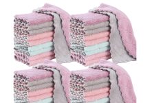 【折后$5.95 Prime包邮】珊瑚绒清洁毛巾 32条!