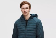 再降$20!【折后$159 包邮】Lululemon Down for It All男士轻盈连帽羽绒夹克