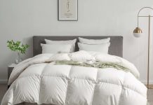 1.6折!【折后$64.99 包邮】四季舒适羽绒被 Queen Size!