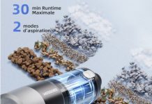 【折后$11.99 Prime包邮】17000Pa 四合一车载吸尘器!