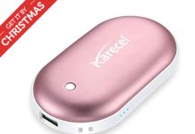 实用!【折后$10.99 Prime包邮】Karecel 可充电2合1暖手宝+移动电源 两色选