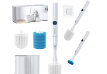 【折后$9.99 Prime包邮】电动马桶刷套装