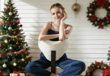 太舒服了吧!【折后$89.89 包邮】Pinmoco 人体工学交叉腿旋转椅!