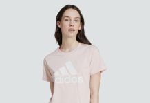 【折后$4.8 包邮】Adidas Essentials 女士短袖上衣!