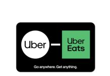 出行神器!【折后$85 包邮】Uber 价值$100 电子礼卡!