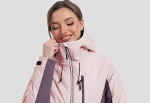 【折后$29.99 Prime包邮】女士防风防水滑雪外套