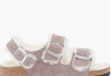 史低!【折后$67.47】Birkenstock Milano 女士真羊毛拖鞋 两色选