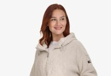 【折后$39.75 包邮】Calvin Klein 女士加厚羊羔绒连帽外套 多色选